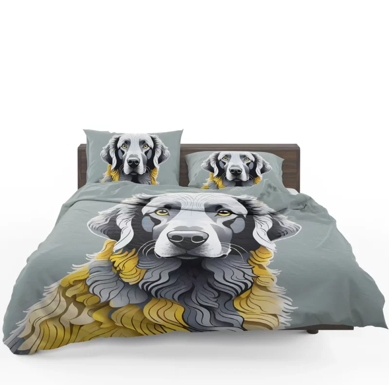 Curly-Coated Retriever Delight Teen Birthday Magic Bedding Set 1