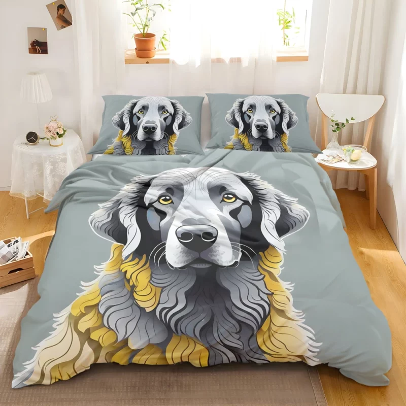 Curly-Coated Retriever Delight Teen Birthday Magic Bedding Set 2