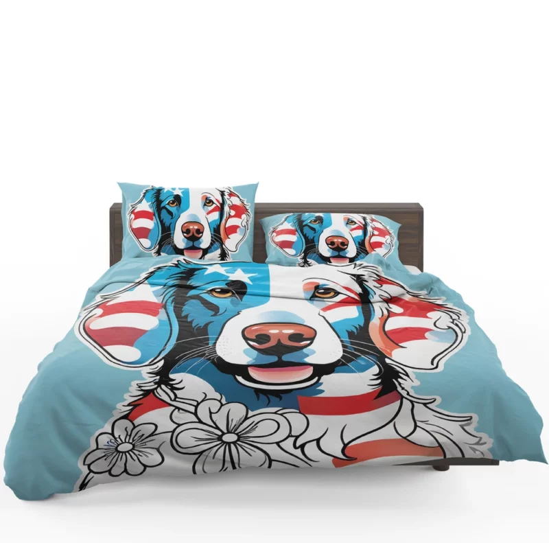 Curly-Coated Retriever Elegance Teen Stylish Gift Bedding Set 1