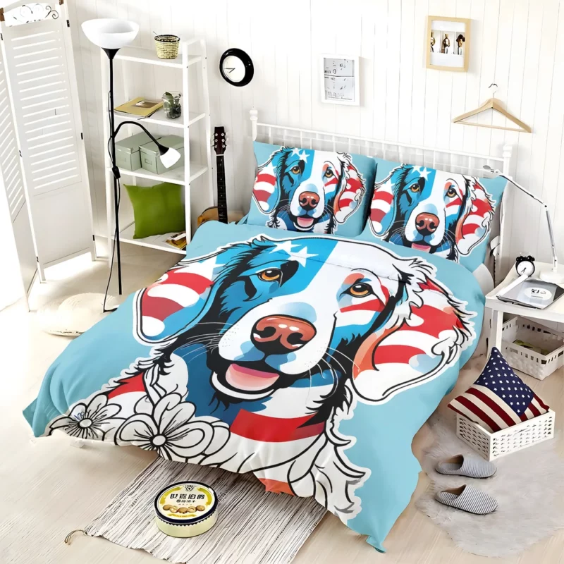 Curly-Coated Retriever Elegance Teen Stylish Gift Bedding Set