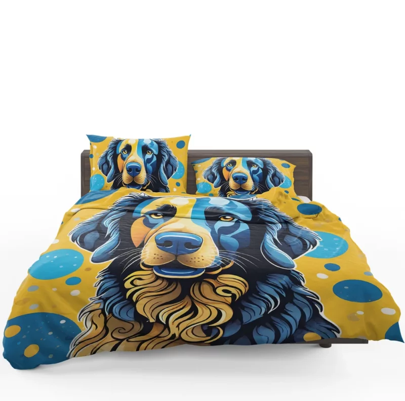 Curly-Coated Retriever Love Teen Heartfelt Gift Bedding Set 1