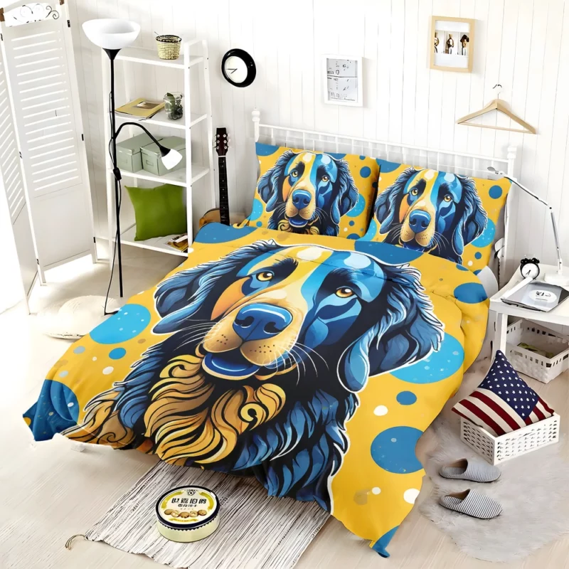 Curly-Coated Retriever Love Teen Heartfelt Gift Bedding Set