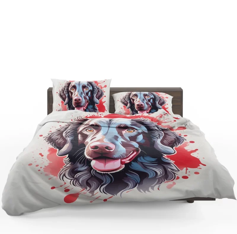 Curly-Coated Retriever Playful Charm Teen Joy Bedding Set 1