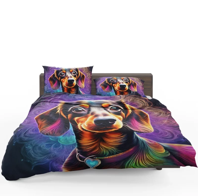 Dachshund Delight Teen Joyful Surprise Bedding Set 1