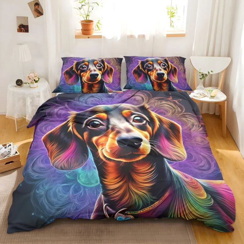 Dachshund Delight Teen Joyful Surprise Bedding Set 2