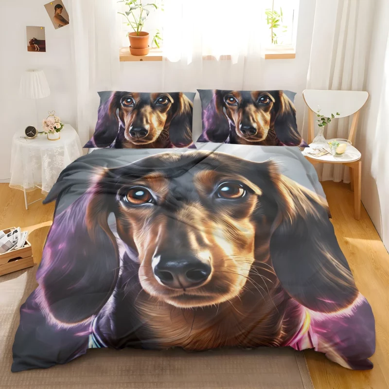 Dachshund Love Teen Heartfelt Gift Bedding Set 2