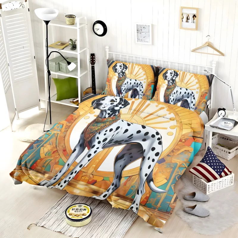 Dalmatian Birthday Surprise Teen Delight Bedding Set