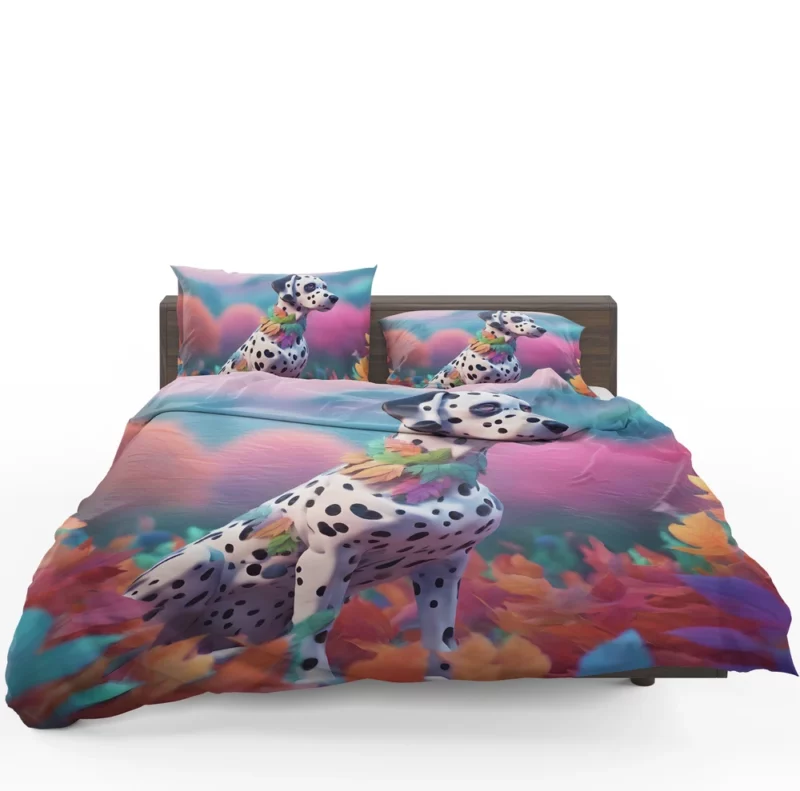 Dalmatian Darling Teen Birthday Joy Bedding Set 1