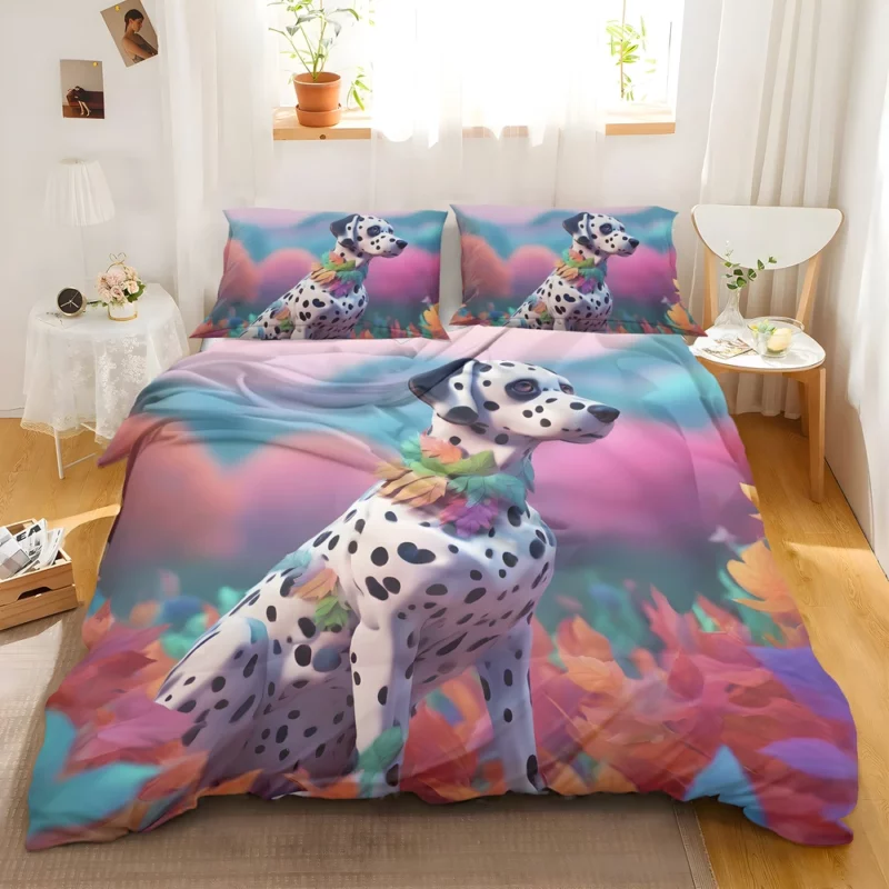 Dalmatian Darling Teen Birthday Joy Bedding Set 2