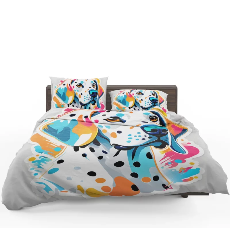 Dalmatian Delight Teen Joyful Surprise Bedding Set 1