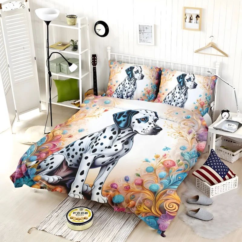 Dalmatian Elegance Teen Stylish Gift Bedding Set