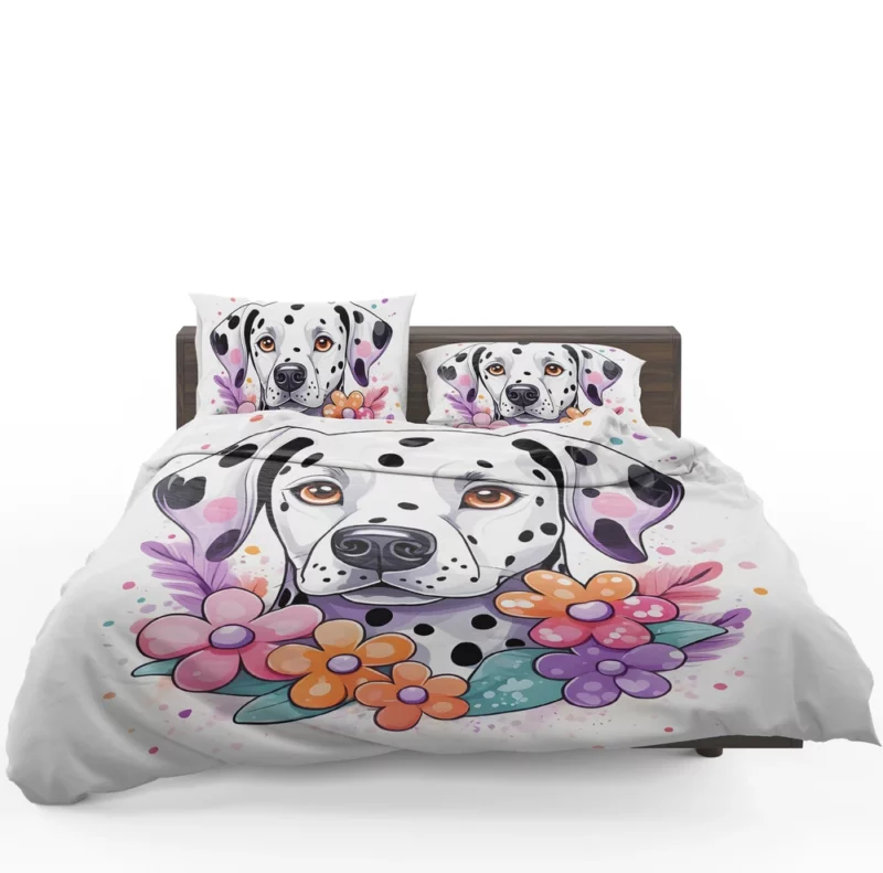 Dalmatian Love Teen Heartfelt Gift Bedding Set 1