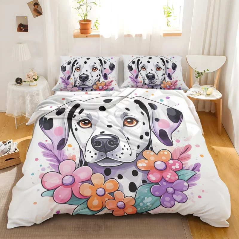 Dalmatian Love Teen Heartfelt Gift Bedding Set 2