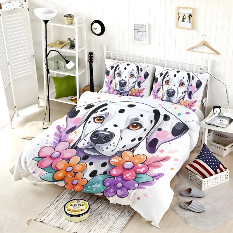 Dalmatian Love Teen Heartfelt Gift Bedding Set