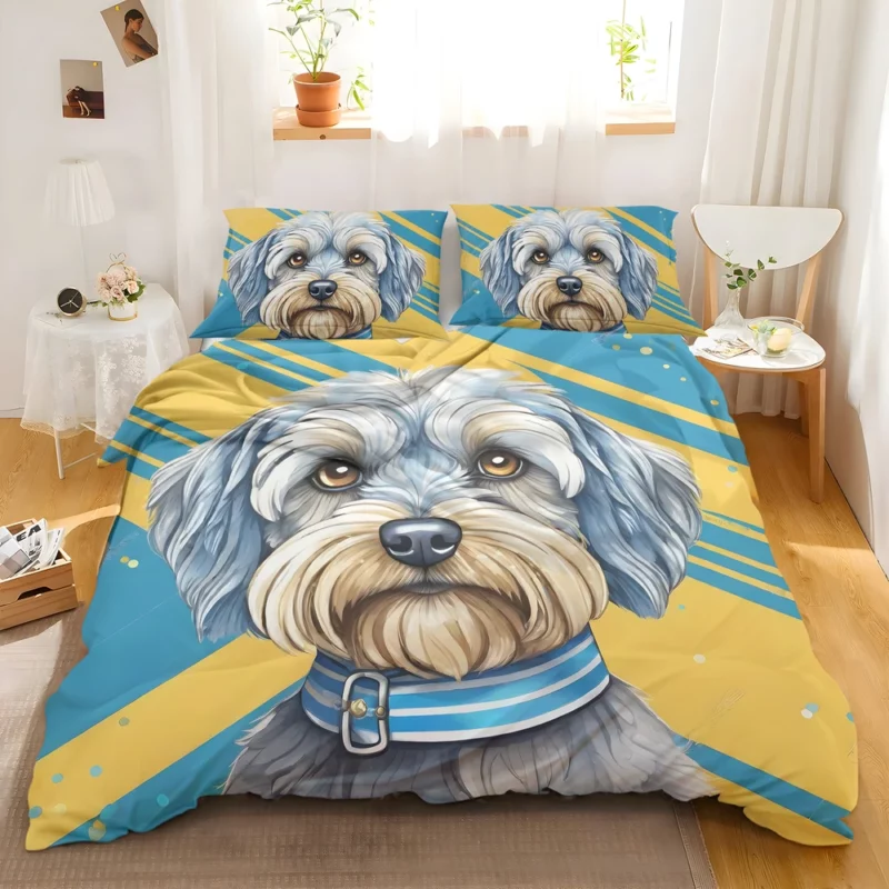 Dandie Dinmont Terrier Birthday Bond Teen Companion Bedding Set 2