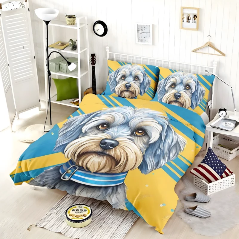 Dandie Dinmont Terrier Birthday Bond Teen Companion Bedding Set