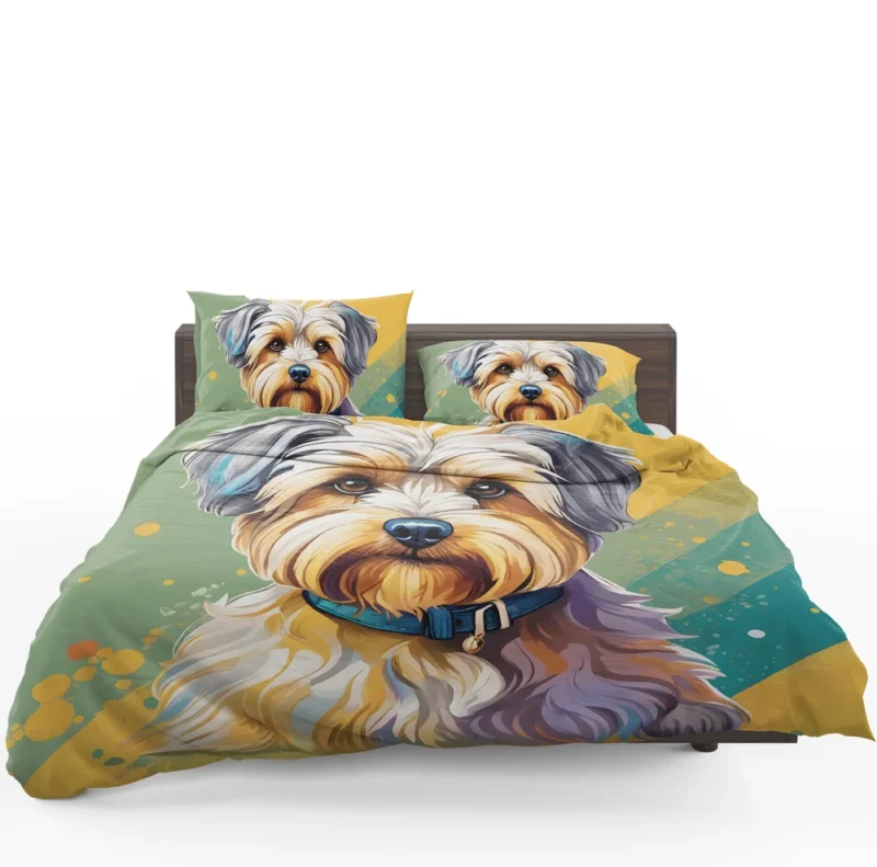 Dandie Dinmont Terrier Playful Charm Teen Joy Bedding Set 1