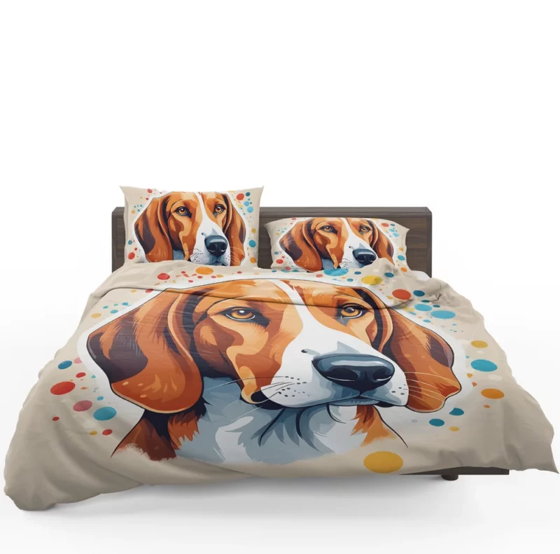 Dandie Dinmont Terrier Pup Teen Birthday Surprise Bedding Set 1