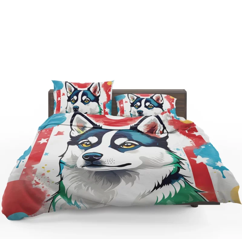 Dog Arctic Beauty Alaskan Klee Elegance Bedding Set 1