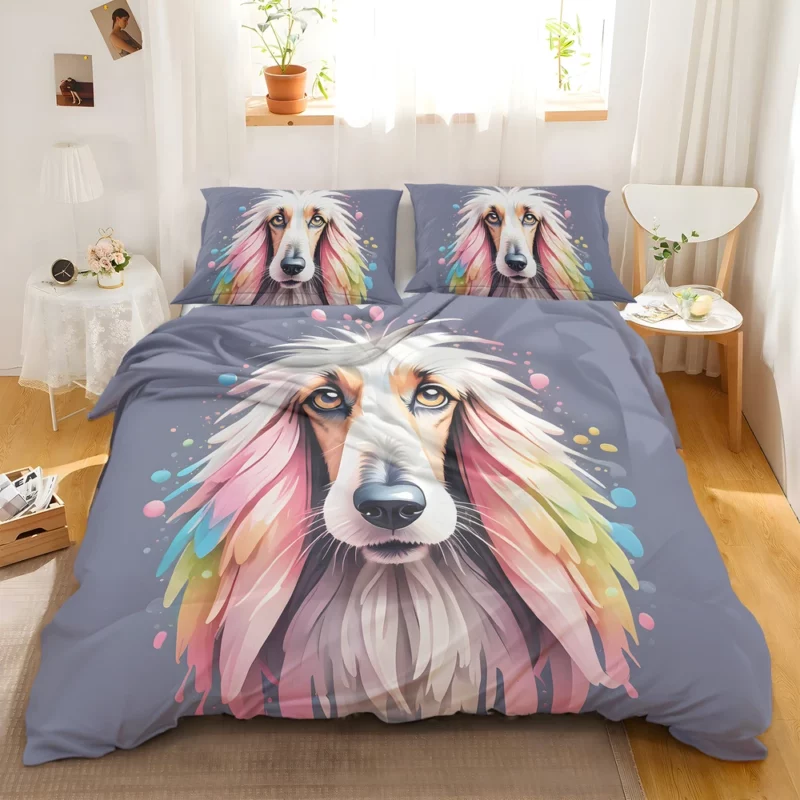 Dog Crown Jewel Afghan Hound Bedding Set 2