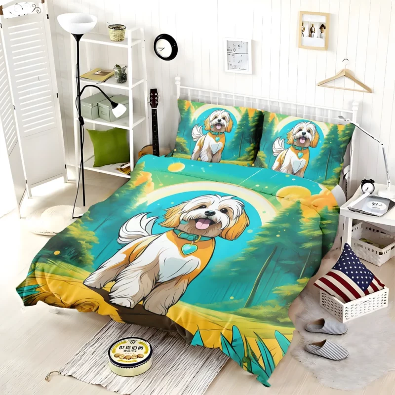 Dog Delight Havanese Gift Joy Bedding Set