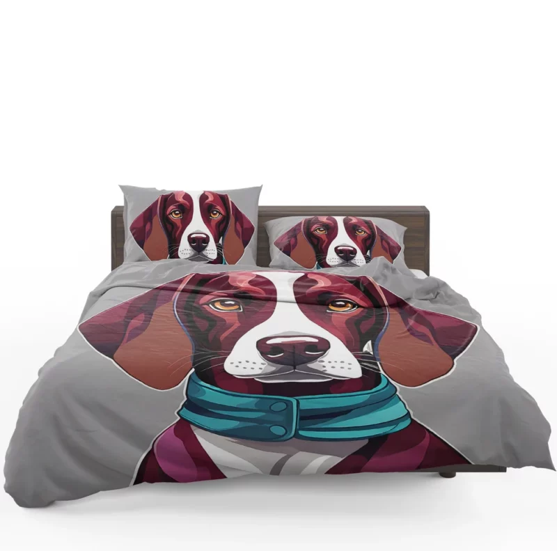 Dog Desert Beauty Azawakh Elegance Bedding Set 1