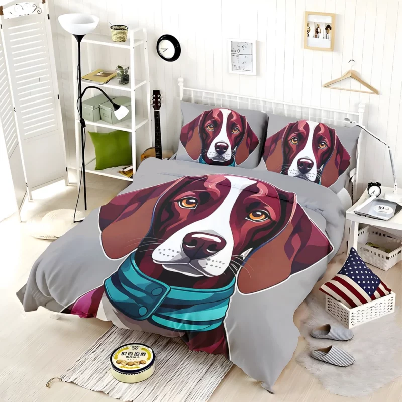 Dog Desert Beauty Azawakh Elegance Bedding Set