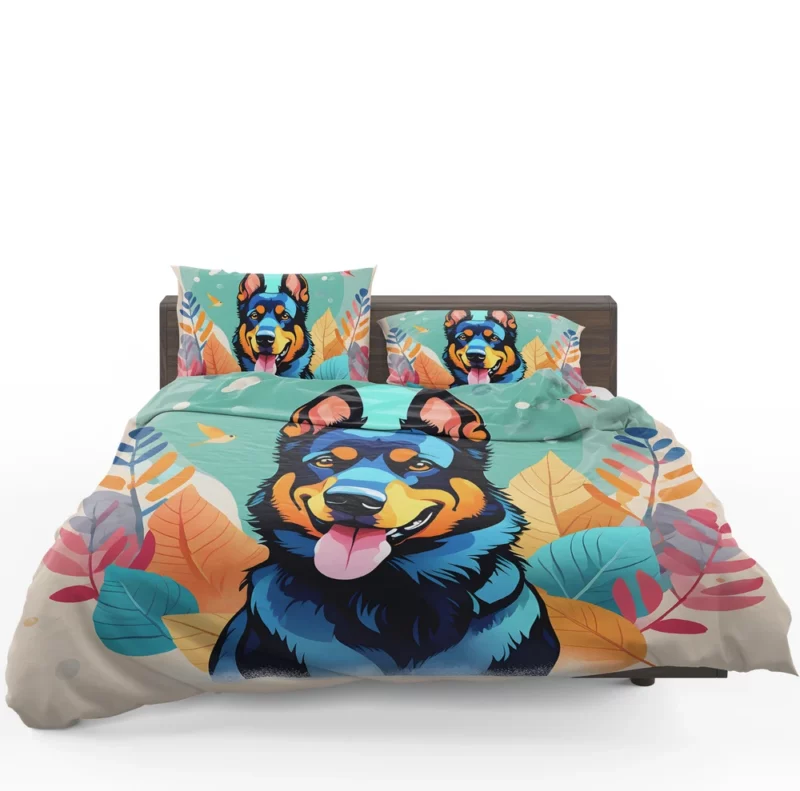 Dog Elegant Guardian Beauceron Majesty Bedding Set 1