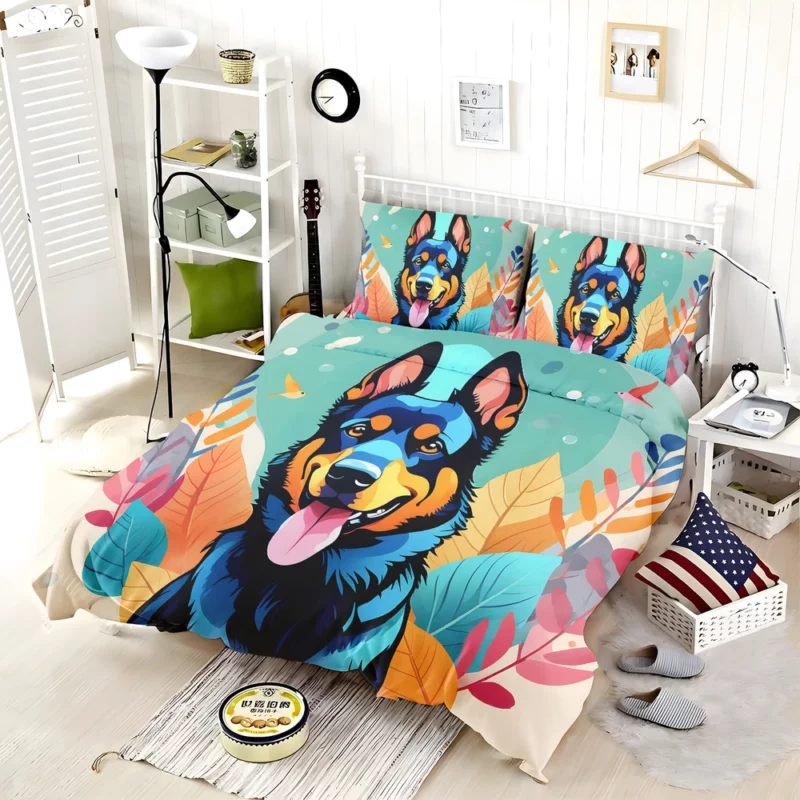 Dog Elegant Guardian Beauceron Majesty Bedding Set