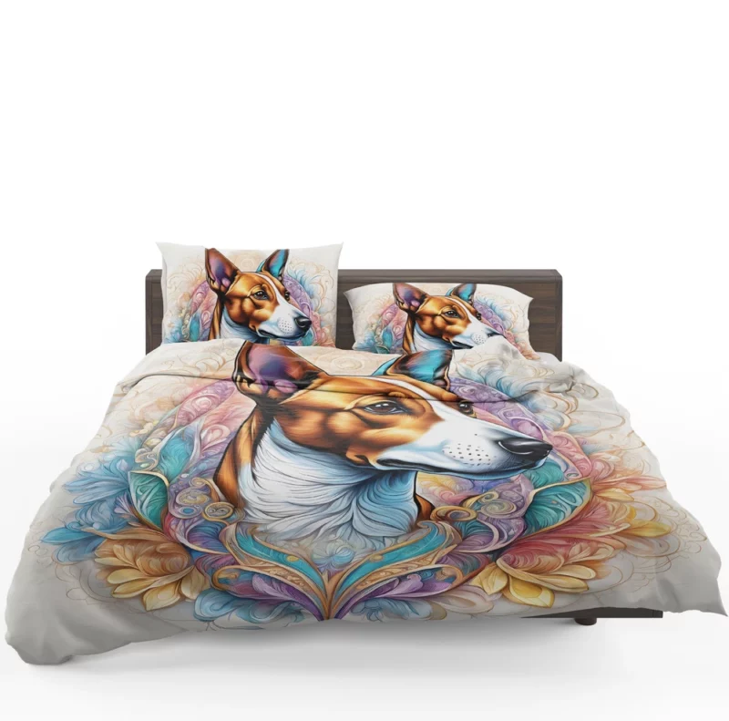 Dog Elegant Hunter Basenji Hound Bedding Set 1