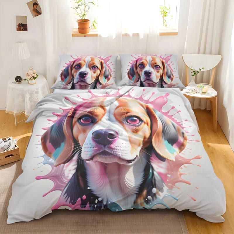 Dog Elegant Hunter Beagle Bedding Set 2