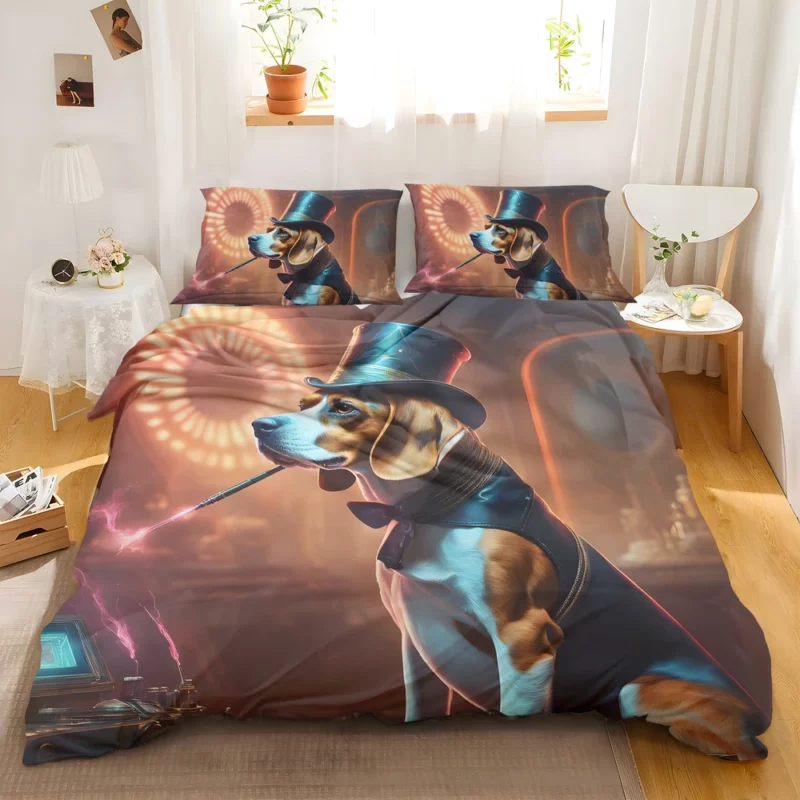 Dog Energetic Explorer Beagle Joy Bedding Set 2