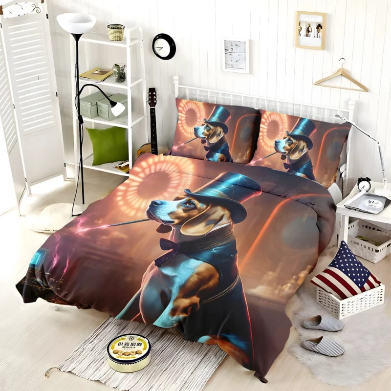 Dog Energetic Explorer Beagle Joy Bedding Set