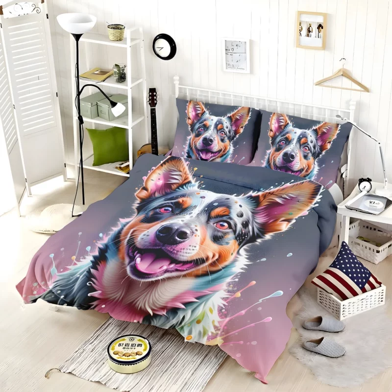 Dog Farmhand Friend Australian Cattle Bedding Set