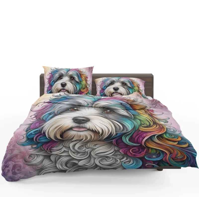 Dog Gifted Joy Havanese Surprise Bedding Set 1