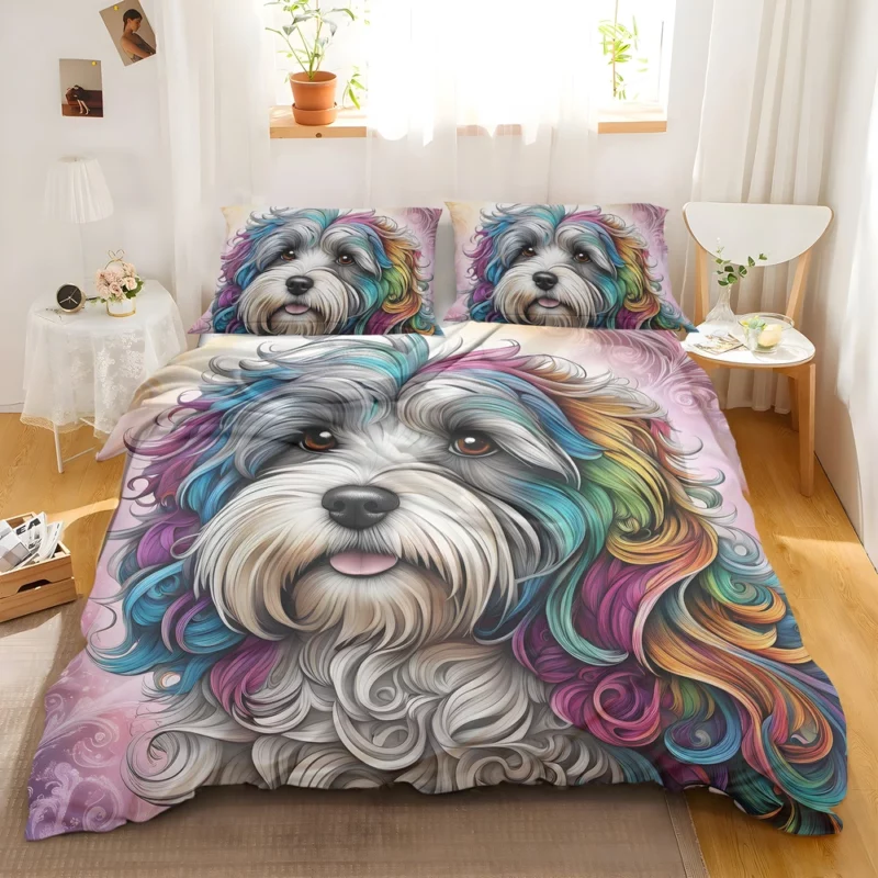 Dog Gifted Joy Havanese Surprise Bedding Set 2