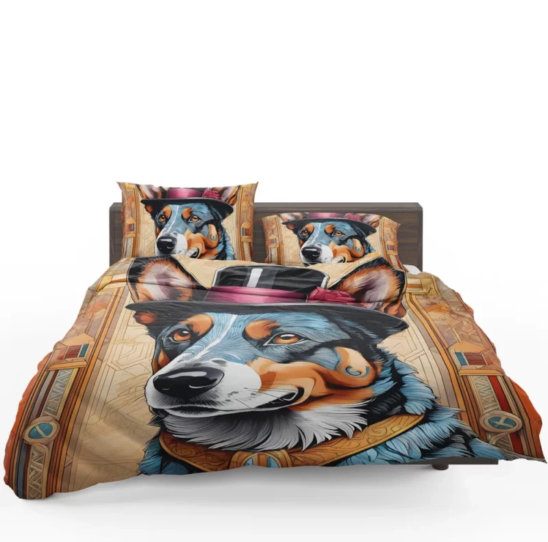 Dog Herding Heritage Australian Cattle Bedding Set 1