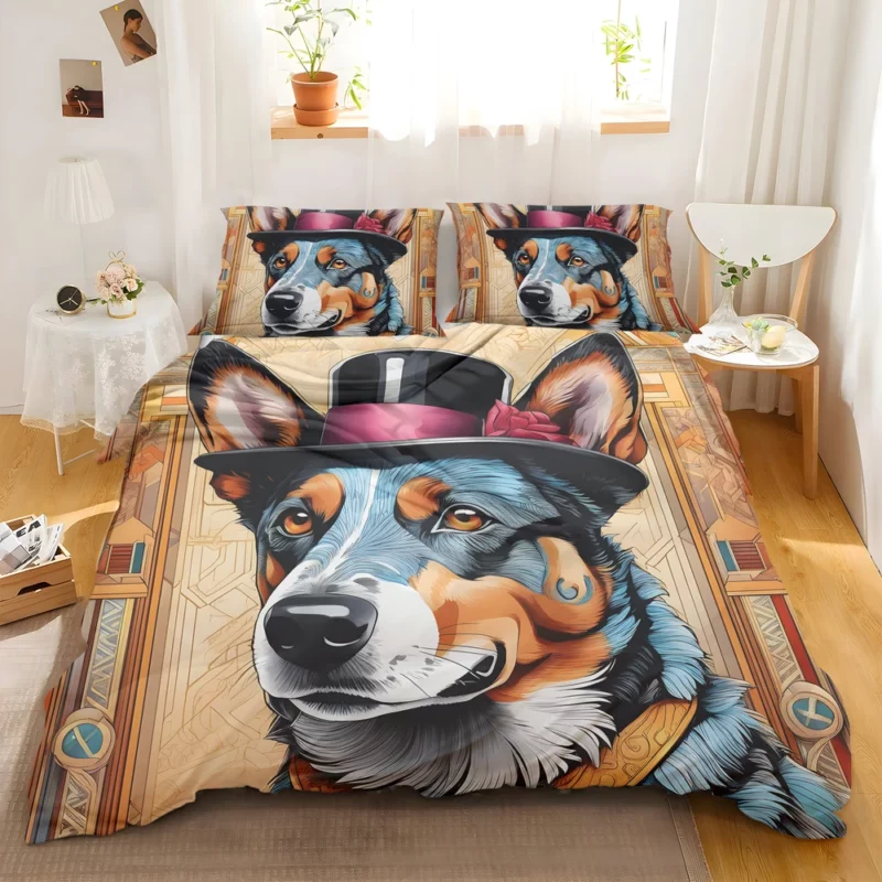 Dog Herding Heritage Australian Cattle Bedding Set 2