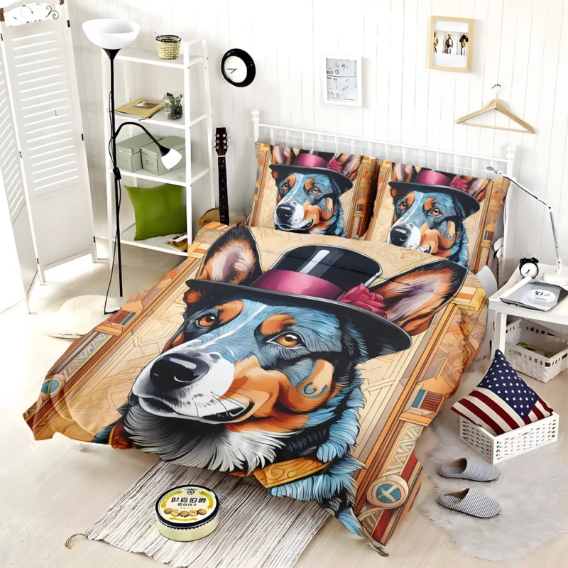 Dog Herding Heritage Australian Cattle Bedding Set