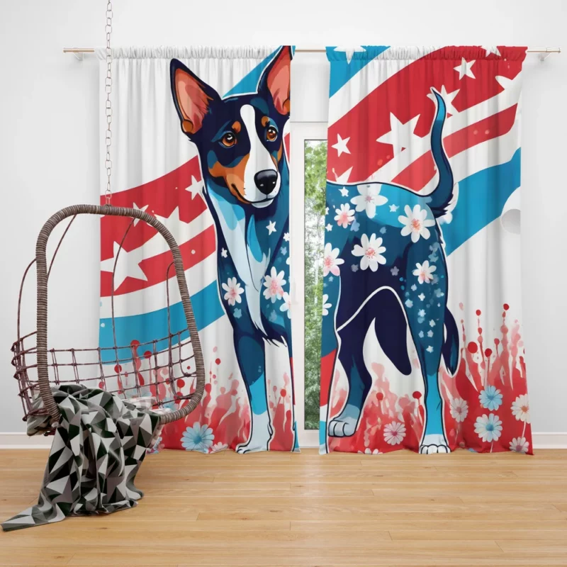 Dog Herding Heritage Australian Kelpie Curtain