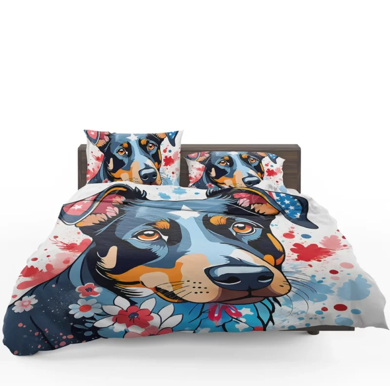 Dog Loyal Companion Beauceron Beauty Bedding Set 1