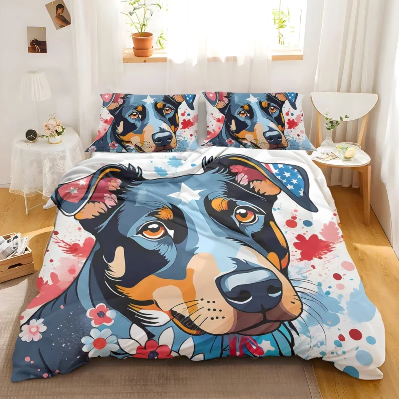 Dog Loyal Companion Beauceron Beauty Bedding Set 2