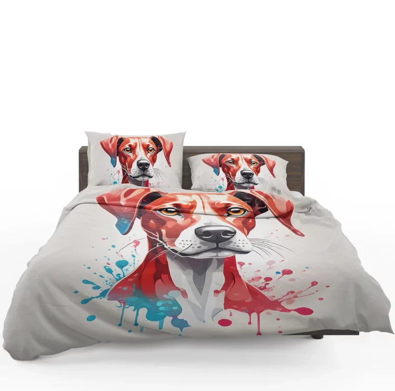 Dog Loyal Guardian Azawakh Protector Bedding Set 1