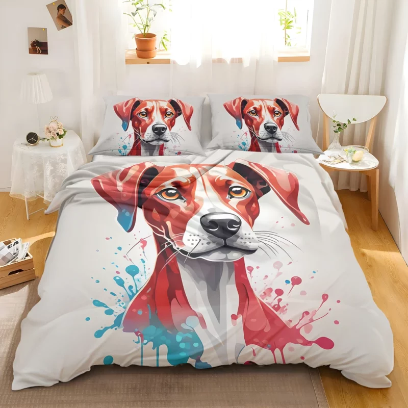 Dog Loyal Guardian Azawakh Protector Bedding Set 2