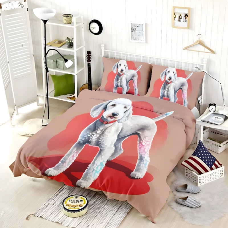 Dog Loyal Pal Bedlington Terrier Bedding Set