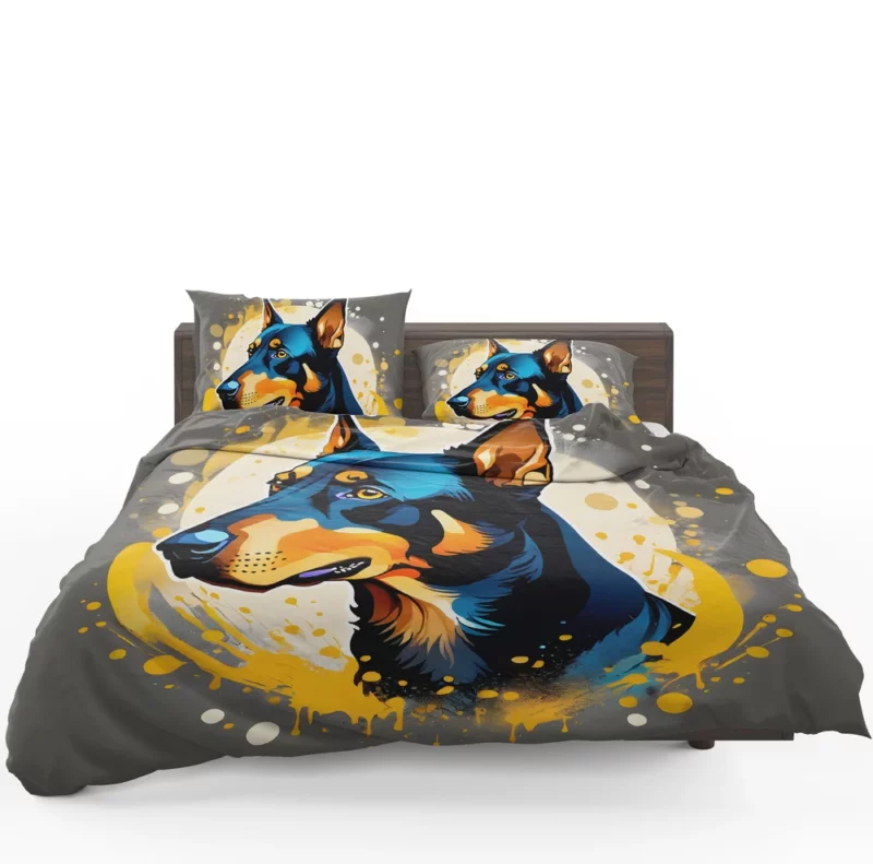 Dog Majestic Beauty Beauceron Grace Bedding Set 1