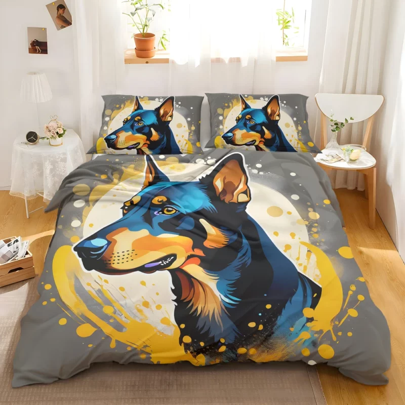 Dog Majestic Beauty Beauceron Grace Bedding Set 2