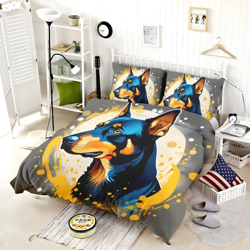 Dog Majestic Beauty Beauceron Grace Bedding Set