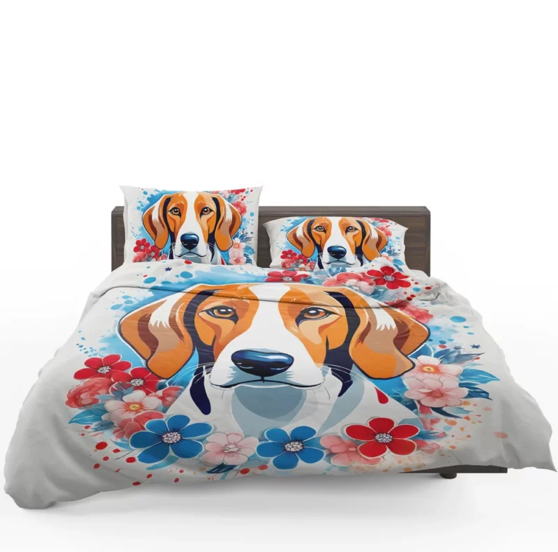 Dog Nimble Companion American Foxhound Agility Bedding Set 1