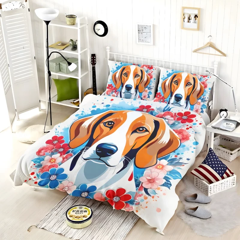 Dog Nimble Companion American Foxhound Agility Bedding Set